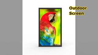 Αδιάβροχη ψηφιακή σήμανση 32 ιντσών υπαίθρια διαφήμιση