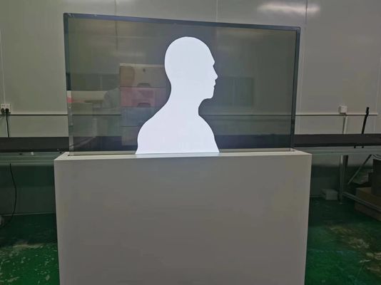 Αγορά 55 ιντσών Διαφανής οθόνη OLED Μηχανοκίνητο ανελκυστήρα Πρωταθλήτρια αίσθηση αφής πάνελ online manufacture