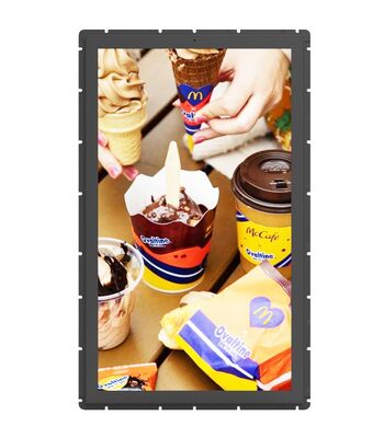 Αγορά 32 ιντσών εξωτερική οθόνη LCD με 2000cd/m2 φωτεινότητα 1920x1080 ανάλυση και χωρητική οθόνη αφής ηλεκτρονική κατασκευή