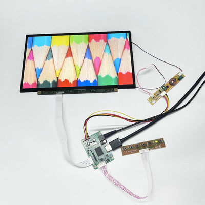 13.3 ιντσών Πίνακας LCD υψηλής φωτεινότητας DC 12V Συστασία ρεύματος για οθόνη δημόσιας πληροφόρησης 2000cd/m2