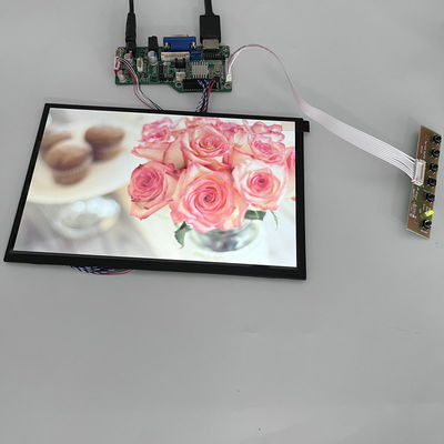 10.1'' LTPS εξωτερική αναγνώσιμη οθόνη LCD με HDMI VGA ενδεικτικό κιτ εισόδου