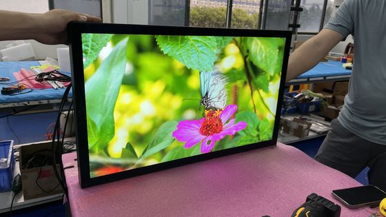 LED εξωτερική ψηφιακή οθόνη βιομηχανική διαφήμιση Τοτέμ 32 ιντσών OEM