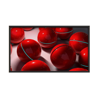 55 ιντσών αδιάβροχη εξωτερική διαφημιστική μηχανή LCD IP67 με φωτεινότητα 3000cd/m2 για υψηλή ορατότητα