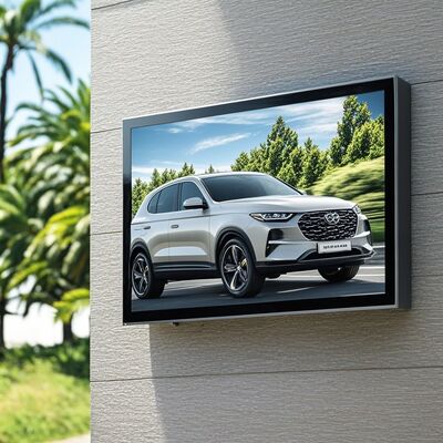 55 ιντσών Οθόνη Διαφήμισης Εξωτερικού Χώρου με Τεχνολογία Πλήρους Επικάλυψης, Φωτεινότητα 4000 Nits και Αδιαβροχοποίηση IP67